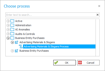 Choose process
