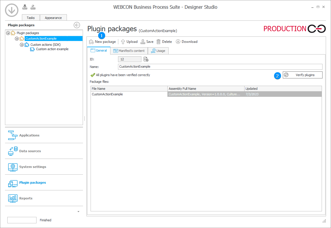 New plugin package