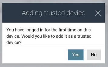 Trusted device