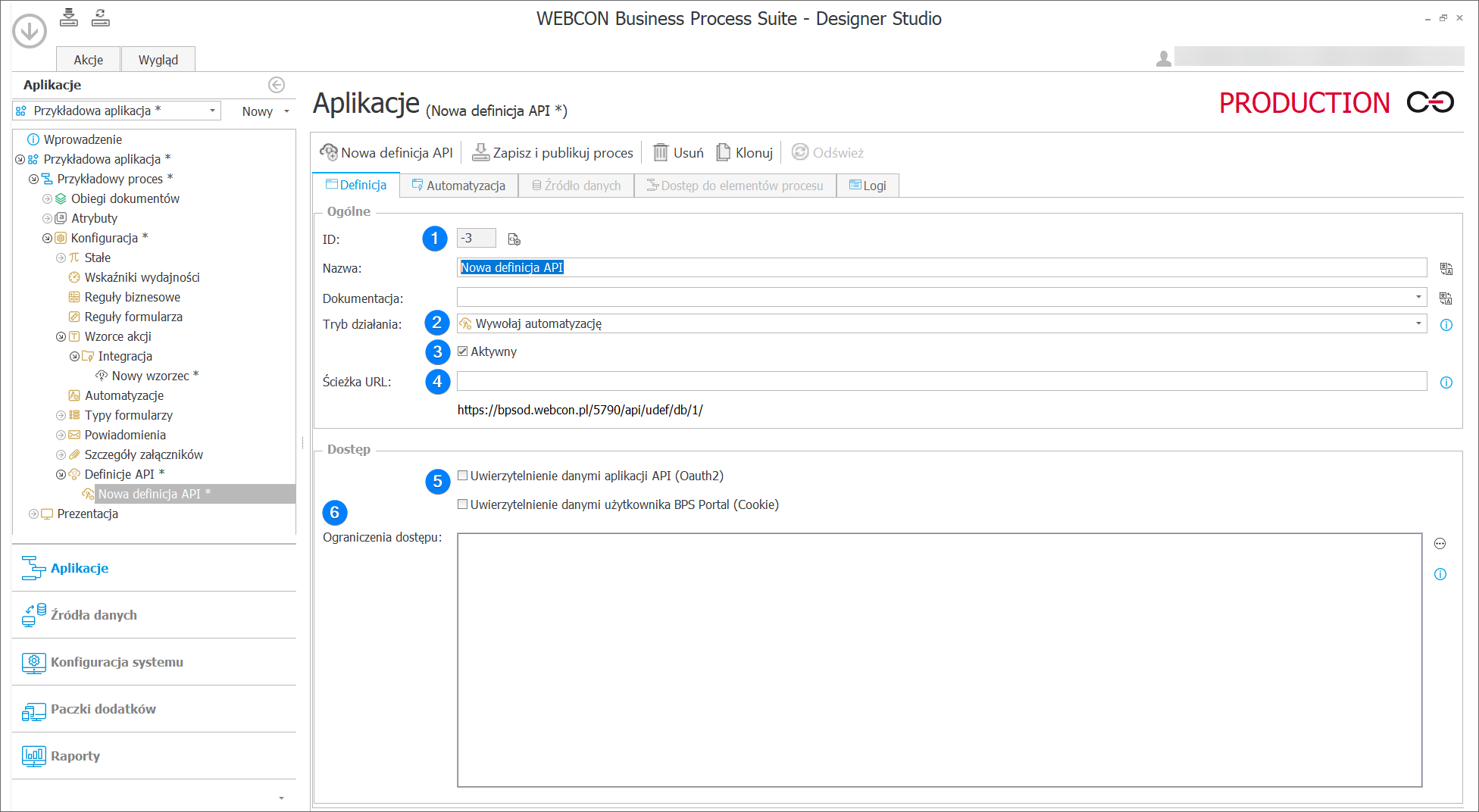 Definicja API